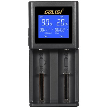 Golisi S2 2.0A chytrá nabíječka s LCD displejem