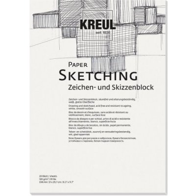 Kreul Skicák papír na skicy 120 g/m2 DIN A5 – Zboží Dáma