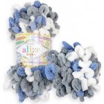 Alize Puffy Color 6075 modrá šedá – Sleviste.cz