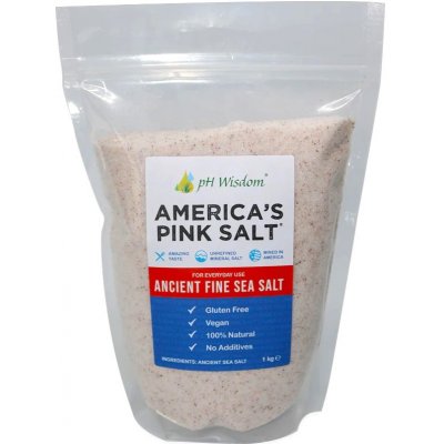 Redmond America's Pink Salt Jemně mletá sůl 1 kg – Zboží Mobilmania