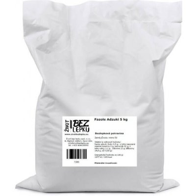 Život bez lepku Fazole adzuki 5 kg – Sleviste.cz