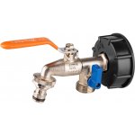 vodafree Redukce IBC nádrže zahradní kohout 1/2" Rozměr spodního závitu nádrže: HRUBÝ 60 mm (nejčastější) – Hledejceny.cz