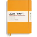 Leuchtturm 1917 Tečkovaný zápisník v pevné vazbě A4+ 235 listů oranžový – Hledejceny.cz
