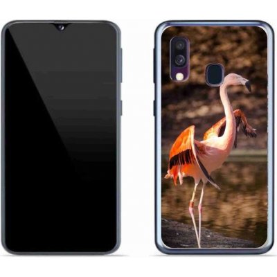 Pouzdro mmCase gelové Samsung Galaxy A40 - plameňák 2 – Zbozi.Blesk.cz