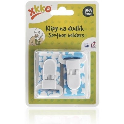 Kikko XKKO klipy Little Stars Cyan 2 ks – Zboží Mobilmania