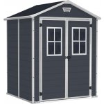 Keter Manor 6 x 5 DD tmavě šedá – Hledejceny.cz