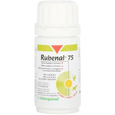 Vetoquinol Rubenal 75 mg 60 tablet – Hledejceny.cz