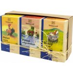 SONNENTOR Hezký den SONNENTOR Dobré ráno BIO bylinný čaj porcovaný 18x1.5 g + SONNENTOR Dobrý večer BIO bylinný čaj porcovaný 18x1.5 g + SONNENTOR Pěkné odpoledne BIO bylinný čaj dvoukomorový sáček 18 – Zboží Mobilmania