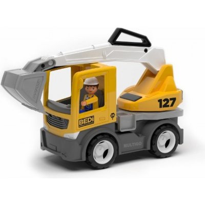 Efko IGRÁČEK MULTIGO BUILD Bagr s řidičem – Zboží Dáma