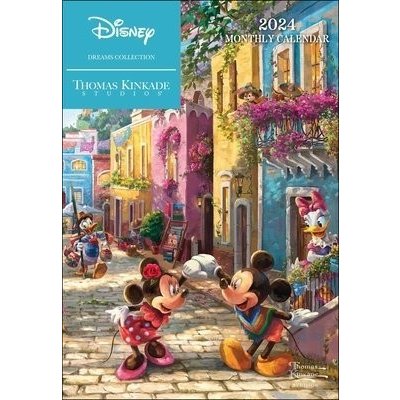 Disney Dreams Collection by Thomas Kinkade Studios 12-Month Monthly Pocket Planner 2024 – Hledejceny.cz