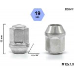 Kolová matice M12x1,5 kužel uzavřená, klíč 19, výška 32 mm, D30-FF, FORD, VOLVO – Sleviste.cz