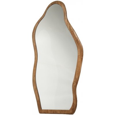 By-Boo Hnědé dřevěné stojací zrcadlo Laban 180 x 72 cm – Hledejceny.cz