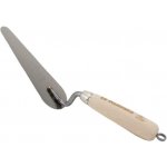 KUBALA Lžíce štukatérská nerez 160 x55 x 20 mm, kočičí jazyk, dřevěná rukojeť WOOD LINE – Zbozi.Blesk.cz