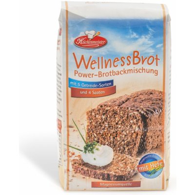 Küchenmeister Směs na chleba Wellness energy 0,5 kg – Zboží Dáma