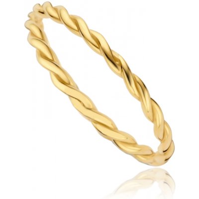 Minet Moderní zlatý prsten JMG0240WGR – Sleviste.cz