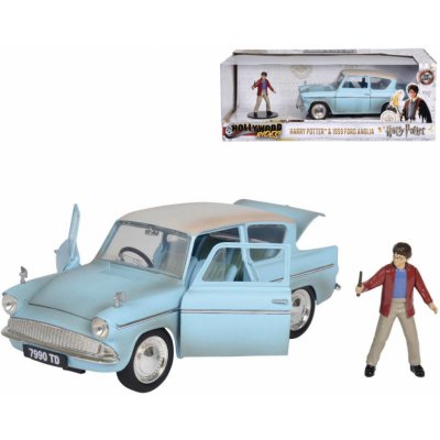 Jada Harry Potter Auto Ford Anglia 1959 s figurkou Harryho Pottera 1:24 – Zbozi.Blesk.cz