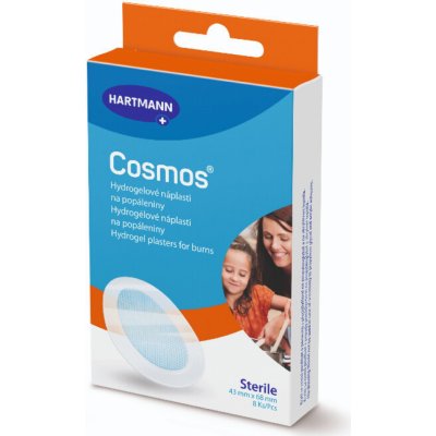 Cosmos náplast na popáleniny 8 ks