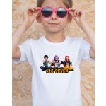 Dětské tričko Six Seven s holčičím motivem v3 Černá – Zboží Dáma