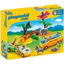 Playmobil 5047 case s animals of the savanna guards and tourists