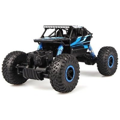 iMex Toys Conqueror 4x4 2800mAh RTR crawler modrý 100 minut jízdy 1:18