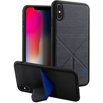 Pouzdro Uniq Hybrid iPhone XS/X Transforma Ligne - Raven Černé