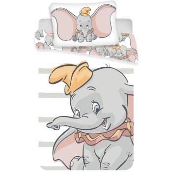 Jerry Fabrics povlečení Dumbo Baby 100 x 135 , 40 x 60 cm
