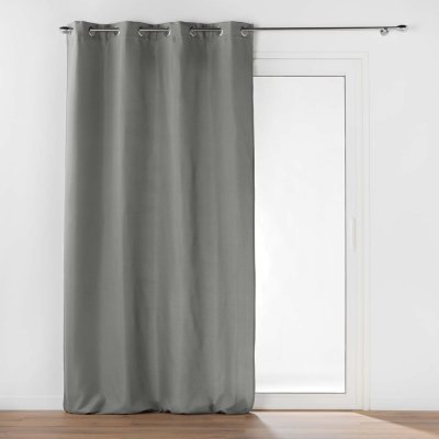 douceur d'intérieur Šedý termo závěs z mikrovlákna 135x260 cm Micropolar – douceur d'intérieur – Hledejceny.cz