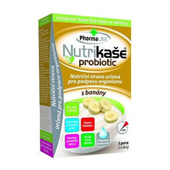 Nutrikaše probiotic s banány 180 g