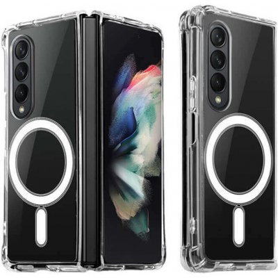 SES Ochranný silikonový obal MagSafe s integrací bezdrátové nabíjení Samsung Galaxy Z Fold 6 F956B - průhledný 17163 – Hledejceny.cz