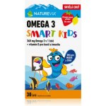 NatureVia Omega 3 Smart Kids 30 želatinových tobolek – Zboží Dáma