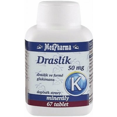 MedPharma Draslík 50 mg 67 tablet – Hledejceny.cz