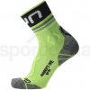 UYN pánské běžecké ponožky Runner's One Mid Socks M S100269E077 lime/black