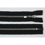 Zip kovový 3mm chrom délka 18cm, barva 332 – Hledejceny.cz