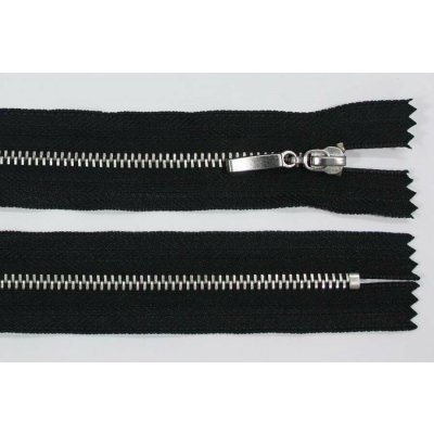 Zip kovový 3mm chrom délka 18cm, barva 332 – Hledejceny.cz