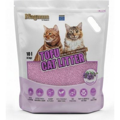 Magnum Tofu cat litter Lavender 10 l – Zboží Dáma