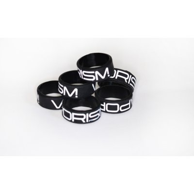 VAPORISM Černý Dekorativní silikonový kroužek – Zboží Dáma