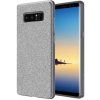 Pouzdro a kryt na mobilní telefon Samsung Pouzdro Forcell SHINING Samsung Galaxy NOTE 8 stříbrné