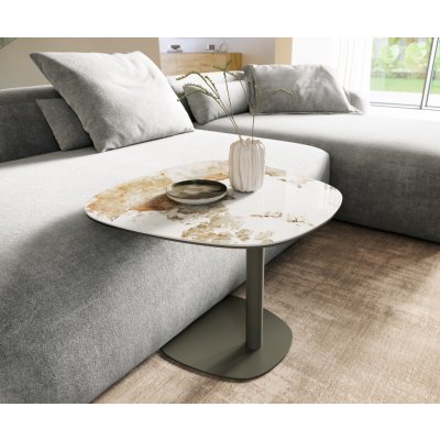 Delife Edge Boot 60x60 cm keramika Minas Melange Eleny kov titanová barva – Zboží Dáma