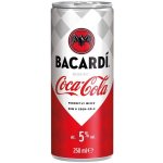 Bacardi & Coca Cola RTD 5% 250 ml (plech) – Sleviste.cz