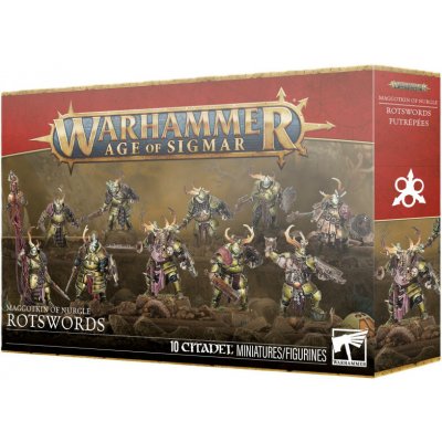 GW Warhammer Age of Sigmar Maggotkin of Nurgle: Rotswords – Zboží Živě