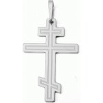 Zlatnictví Zlatíčko Stříbrný přívěsek pravoslavný kříž PA0544 – Sleviste.cz