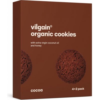 Vilgain Cookies BIO kakao 135 g – Zboží Mobilmania