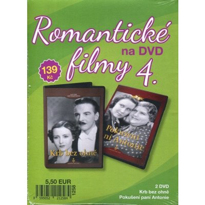 ROMANTICKÉ FILMY 4 - Digipack DVD – Zbozi.Blesk.cz