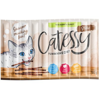 Catessy Sticks Králičí & krůtí 50 x 5 g