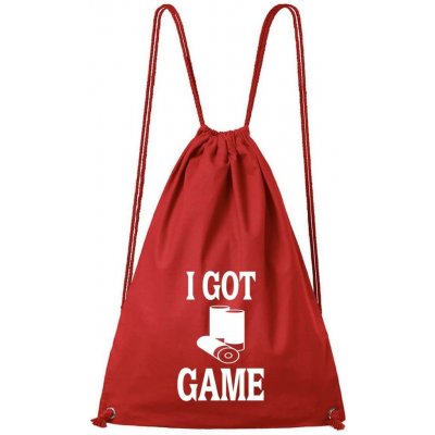 Dobrý triko bavlněný batoh I got game Červená – Hledejceny.cz