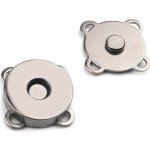 Magnetické zapínání na kabelky Ø18 mm černý nikl – Zboží Dáma