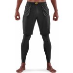 SKINS Kompresní legíny Series-5 Travel and Recovery Black – Hledejceny.cz