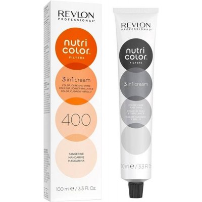 Revlon Nutri Color Filters Barevná maska na vlasy 400 Tangerine 100 ml