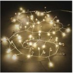 EMOS LED girlanda kamínky 1,2 m 3x AA vnitřní teplá bílá časovač – Zbozi.Blesk.cz