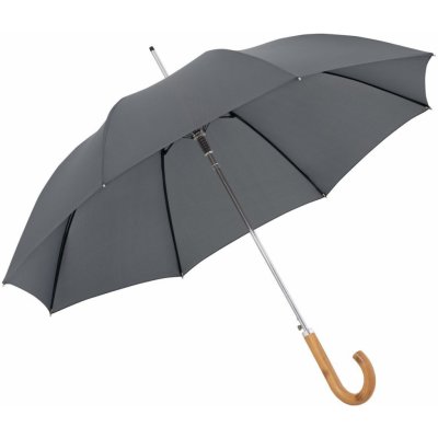 Doppler Mia Vienna Long AC deštník holový vystřelovací šedý – Zboží Mobilmania